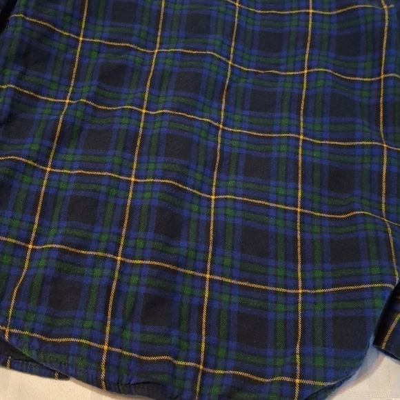 Next Blue and Green Plaid Kids Shirt - Picture 6 of 8